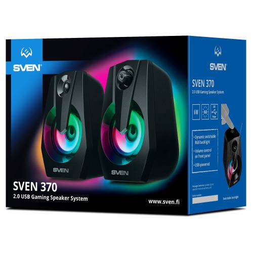 Колонки Sven 370 Black