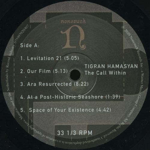 Виниловая пластинка Tigran Hamasyan The Call Within
