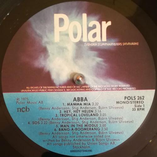 Виниловая пластинка ABBA, ABBA