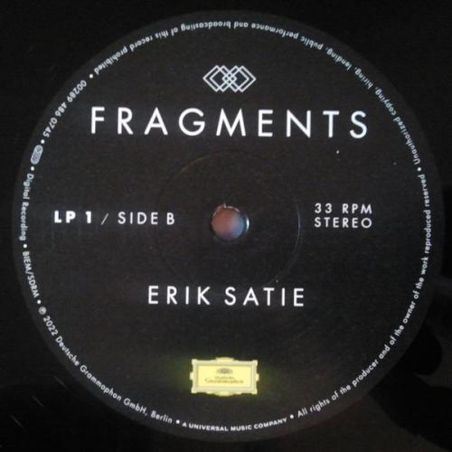 Виниловая пластинка Сборник - Satie: Fragments (Satie Reworks & Remixes) (Black Vinyl 2LP)
