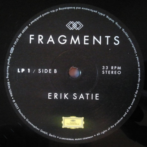 Виниловая пластинка Сборник - Satie: Fragments (Satie Reworks & Remixes) (Black Vinyl 2LP)