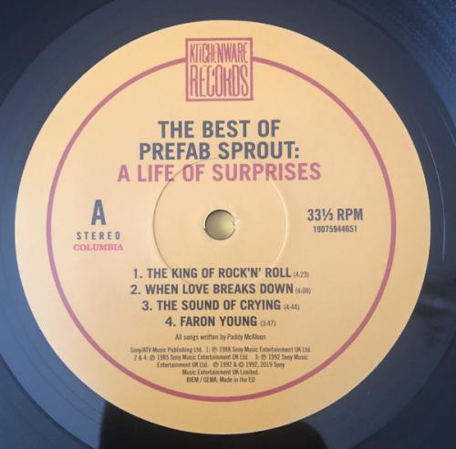 Виниловая пластинка Prefab Sprout, A Life Of Surprises - The Best Of (180 Gram Black Vinyl/Gatefold/Remastered)
