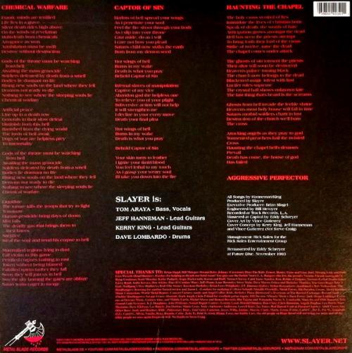 Виниловая пластинка Slayer - Haunting The Chapel (180 Gram Coloured Vinyl EP)