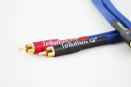 Кабель межблочный аудио Tellurium Q Blue II RCA 1.0м
