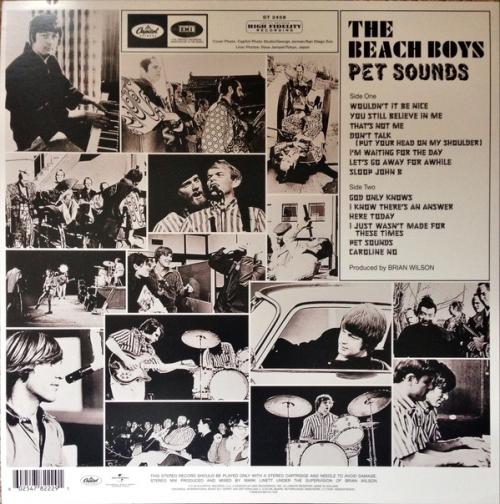 Виниловая пластинка The Beach Boys, Pet Sounds (Stereo / 180g Vinyl)