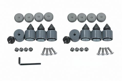 Напольные подставки под акустику Premiera ST-1U Silver Dark