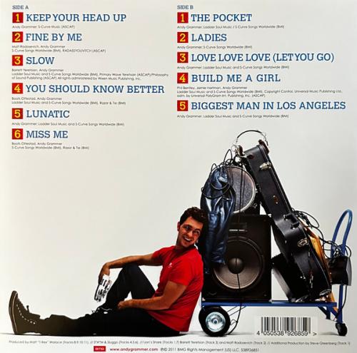 Виниловая пластинка Andy Grammer - Andy Grammer (Coloured Vinyl LP)