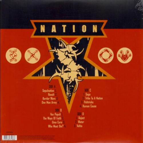 Виниловая пластинка Sepultura - Nation (Half Speed) (Black Vinyl 2LP)