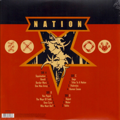 Виниловая пластинка Sepultura - Nation (Half Speed) (Black Vinyl 2LP)