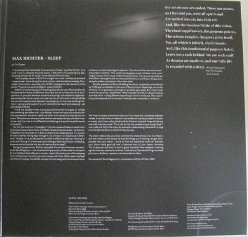Виниловая пластинка Richter, Max, From Sleep (transparent)