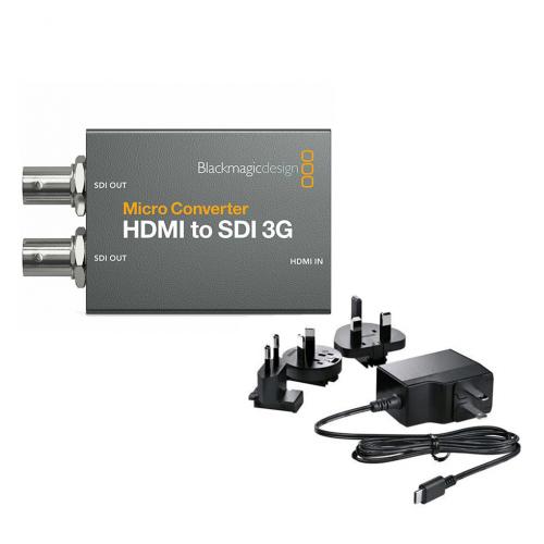 Микро-конвертер Blackmagic Micro Converter HDMI to SDI 3G wPSU