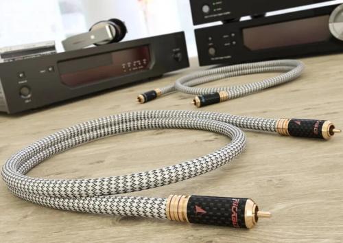 Кабель межблочный аудио Ricable Invictus Signal RCA Reference 2 x 1 m (RT1)