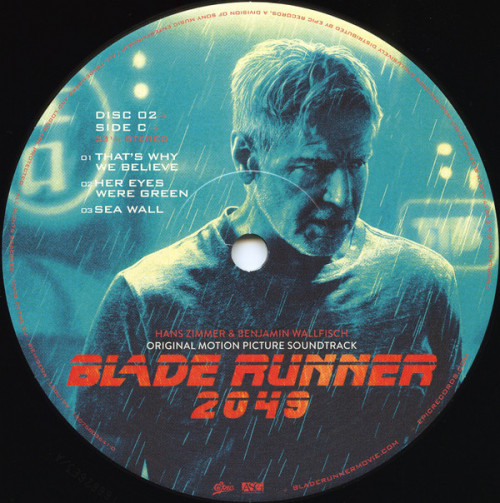 Виниловая пластинка Sony Ost Blade Runner 2049 (Black Vinyl)