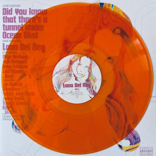 Виниловая пластинка Lana Del Rey - Did You Know That There's A Tunnel Under Ocean Blvd (alternative artwork) (Orange Translucent Vinyl 2LP)