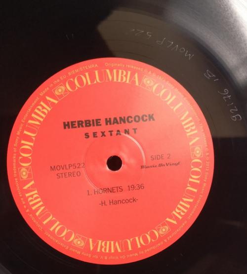 Виниловая пластинка Herbie Hancock - Sextant (Black Vinyl LP)