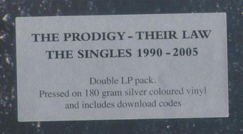 Виниловая пластинка The Prodigy — THEIR LAW THE SINGLES 1990-2005 (2LP)