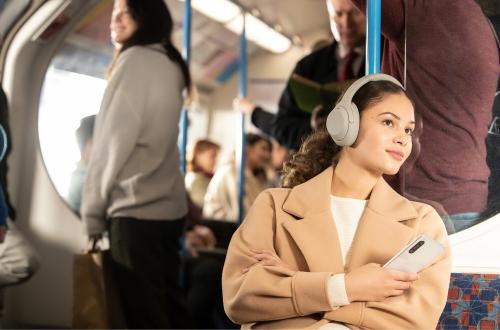 Наушники Sony WH-1000XM4 silver