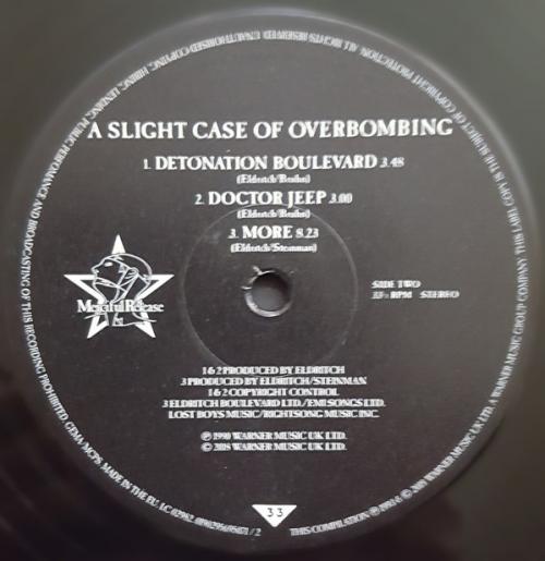 Виниловая пластинка WM The Sisters Of Mercy Greatest Hits Volume One: A Slight Case Of Overbombing (180 Gram/Gatefold)