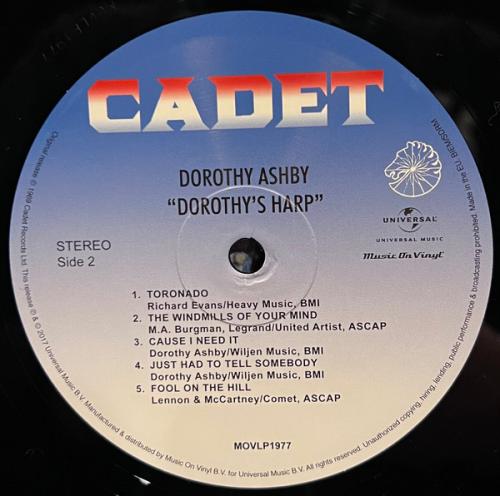 Виниловая пластинка Dorothy Ashby - Dorothy's Harp (Black Vinyl LP)