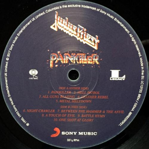 Виниловая пластинка Judas Priest PAINKILLER