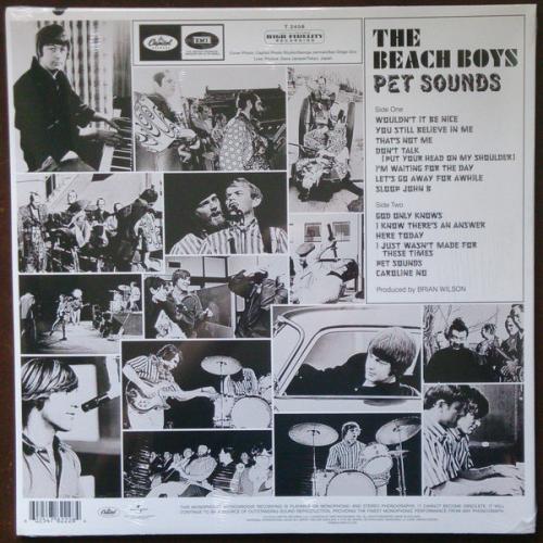 Виниловая пластинка The Beach Boys, Pet Sounds (Mono / 180g Vinyl)