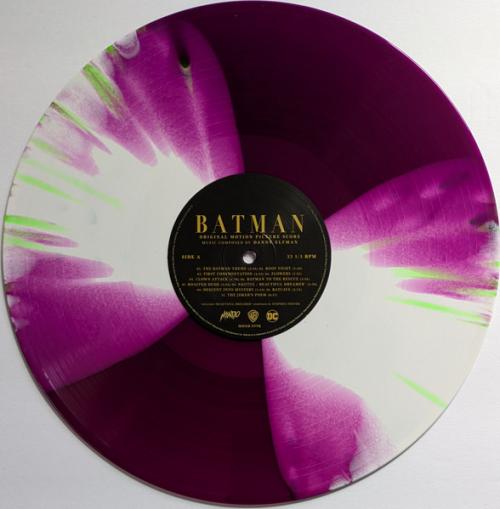 Виниловая пластинка OST - Batman (Graphic Novel Box Set, Purple & White Split w/ Green Splatter Batwing LP)