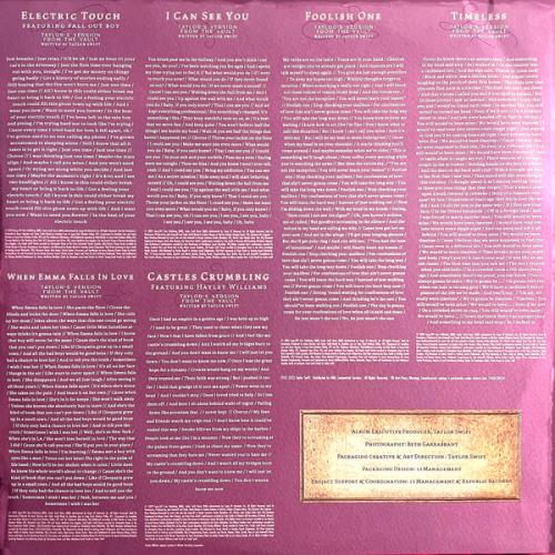 Виниловая пластинка Swift, Taylor - Speak Now (Taylor's Version) (Violet Marbled Vinyl 3LP)
