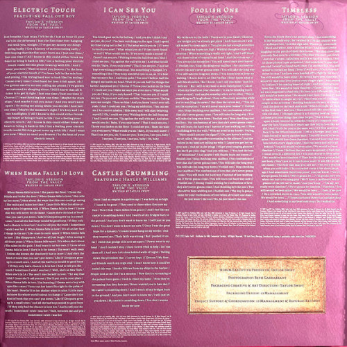 Виниловая пластинка Swift, Taylor - Speak Now (Taylor's Version) (Violet Marbled Vinyl 3LP)