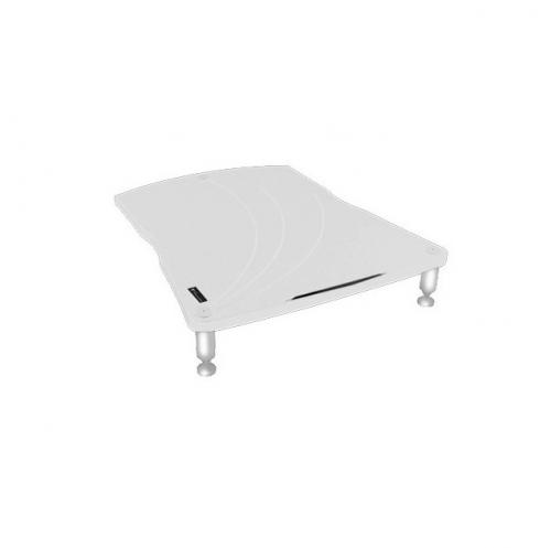 Модуль стойки под Hi-Fi Bassocontinuo VIELLA 2.1 Inside White bottom shelf (ножки белые)