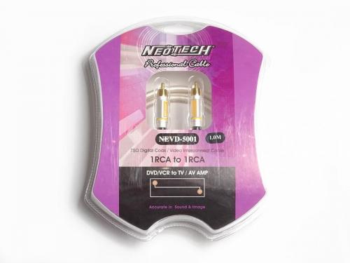 Кабель межблочный аудио Neotech NEVD-5001 6.0m