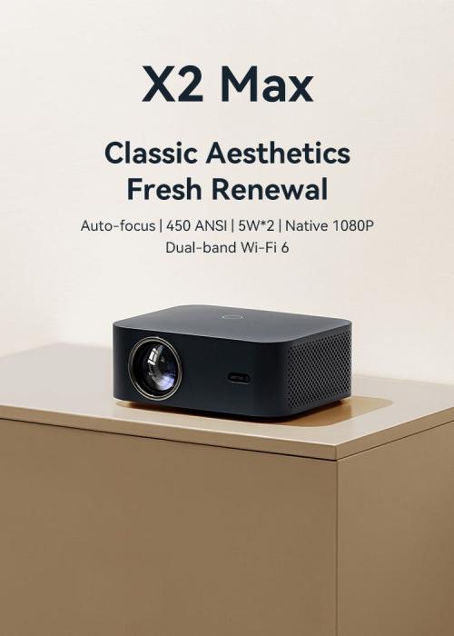Проектор Wanbo X2 Max Dark blue
