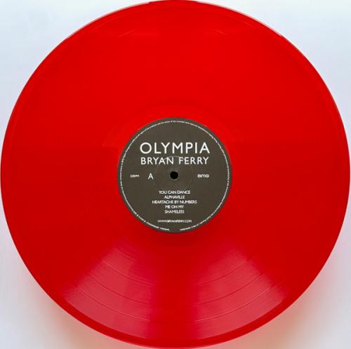 Виниловая пластинка Bryan Ferry - Olympia (Red Vinyl LP)