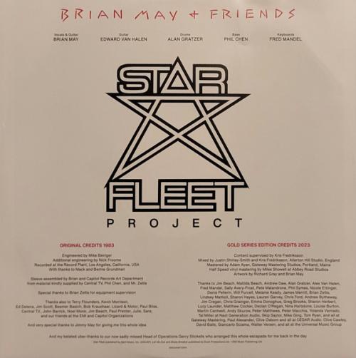 Виниловая пластинка May, Brian - Star Fleet Sessions (40th Anniversary 2023 Mix, 180 Gram Black Vinyl LP)