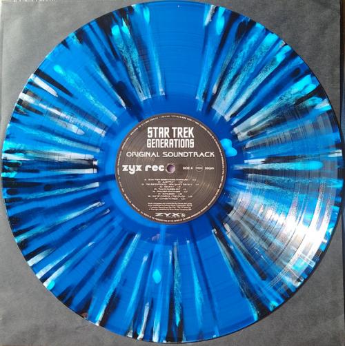 Виниловая пластинка OST - Star Trek: The Generation (Dennis McCarthy) (coloured) (Blue Black Splatter Vinyl LP)