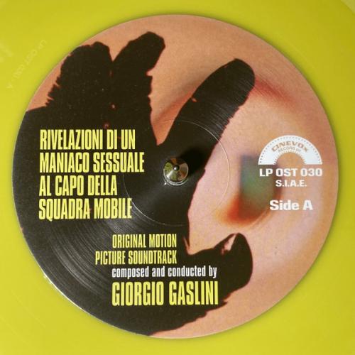 Виниловая пластинка Саундтрек - Rivelazioni Di Un Maniaco Sessuale Al Capo Della Squadra Mobile (Giorgio Gaslini) (Coloured Vinyl LP)