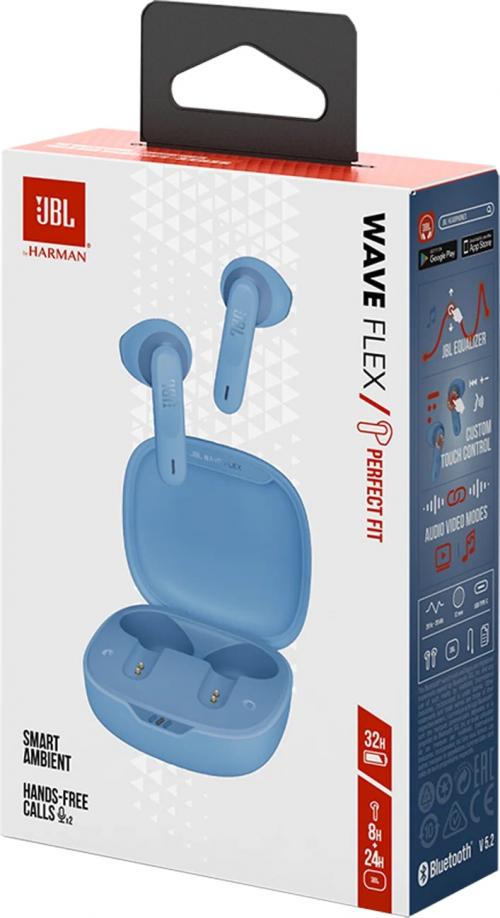 Наушники JBL Wave Flex TWS Blue