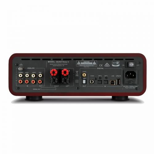 Стереоусилитель Quad Vena II Sapele Mahogany
