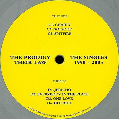 Виниловая пластинка The Prodigy — THEIR LAW THE SINGLES 1990-2005 (2LP)