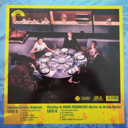 Виниловая пластинка Саундтрек - Metti, Una Sera A Cena (Ennio Morricone) (Coloured Vinyl LP)