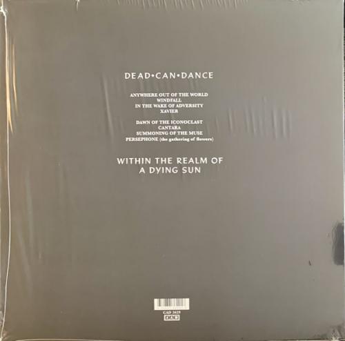 Виниловая пластинка Dead Can Dance — WITHIN THE REALM OF A DYING SUN (LP)