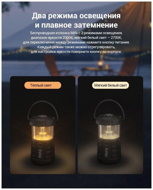 Беспроводная Outdoor колонка MIFA WildCamping Brown