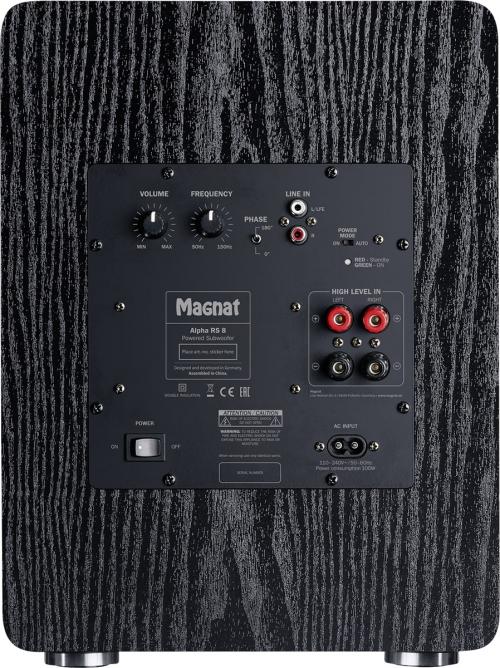 Активный сабвуфер Magnat Alpha RS 8 black