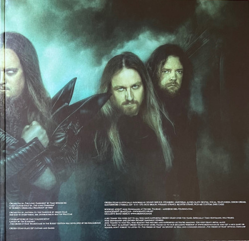 Виниловая пластинка Orden Ogan - The Order Of Fear (Clear Turquoise Vinyl LP)
