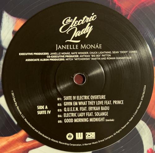 Виниловая пластинка Janelle Monae - The Electric Lady (Coloured Vinyl 2LP)