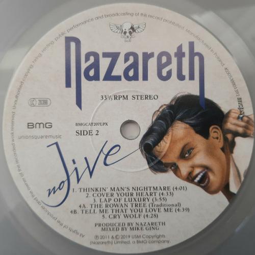 Виниловая пластинка Nazareth - No Jive (Coloured Vinyl LP)