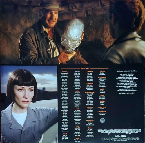 Виниловая пластинка OST - Indiana Jones And The Kingdom Of The Crystal Skull (John Williams) (Black Vinyl 2LP)