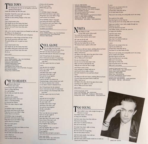 Виниловая пластинка Elton John - Ice On Fire (180 Gram Black Vinyl LP)