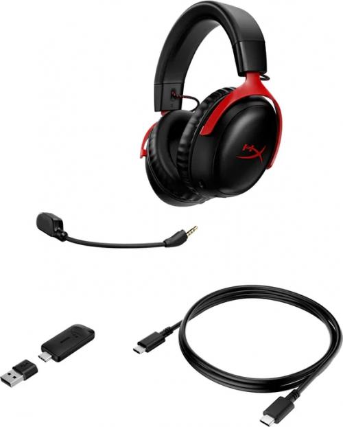 Наушники HyperX Cloud III Black/Red (77Z46AA)
