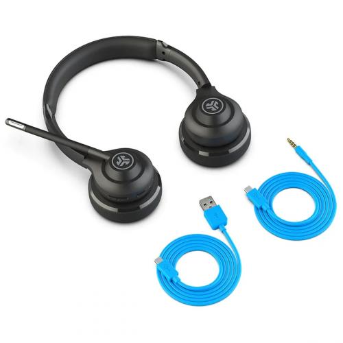 Наушники JLab GO Work Wireless Duo-Black Version 2 Link USB-C