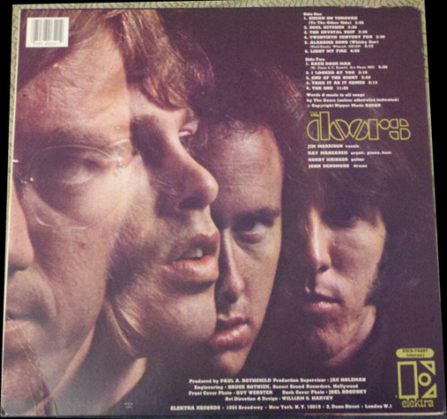 Виниловая пластинка WM The Doors The Doors (Black Vinyl)